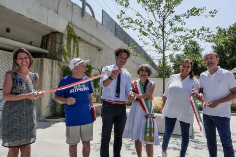 nuova piazzetta via dei martiri