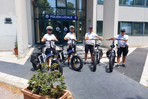 nuove e-bike polizia locale