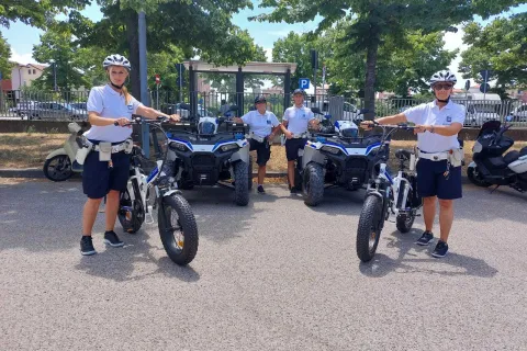 nuove e-bike polizia locale