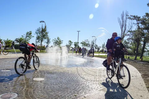 fontana parco del mare
