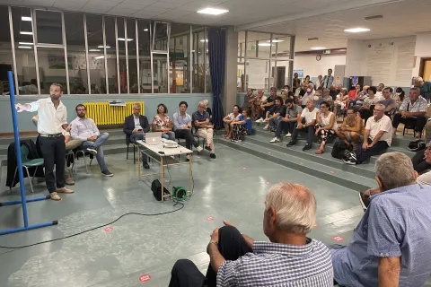 incontro pubblico sulle opere della SS16