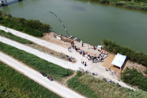 barriere plastica fiume marecchia 
