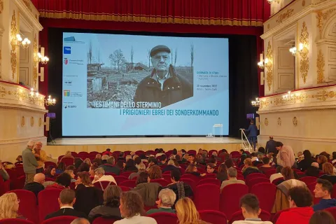 “Testimoni dello sterminio. I prigionieri ebrei dei Sonderkommando”, le foto del convegno internazionale