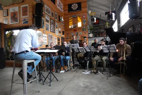 musicisti della WunderKammer Orchestra 