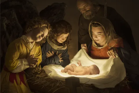 adorazione del bambino 