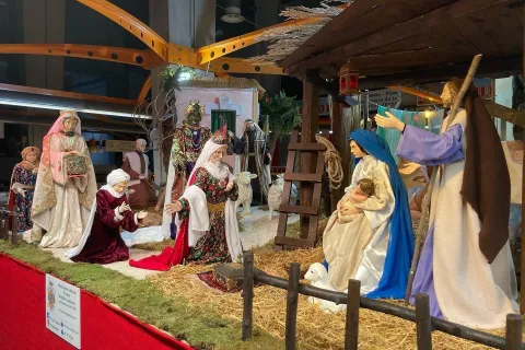 presepe mercato coperto