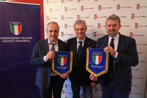 conferenza stampa pallamano
