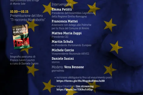 4 febbraio ore 9.30 - al Teatro degli Atti di Rimini, l’incontro rivolto alle scuole intitolato “Franco Leoni Lautizi. Un testimone tra Pace Memoria e Europa”
