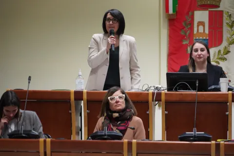 Gli studenti protagonisti del Consiglio comunale Straordinario