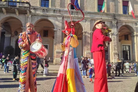 Carnevale in Piazza Cavour