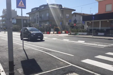 riapertura Via Coriano