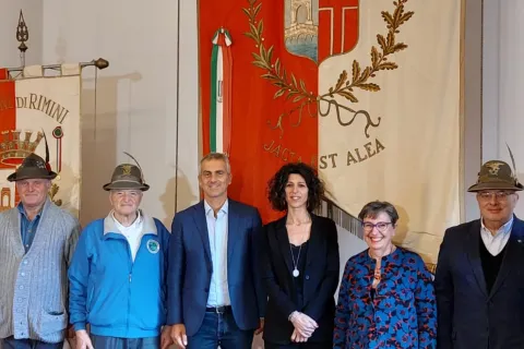 Il sindaco Sadegholvaad e la vice sindaca Bellini incontrano gli Alpini