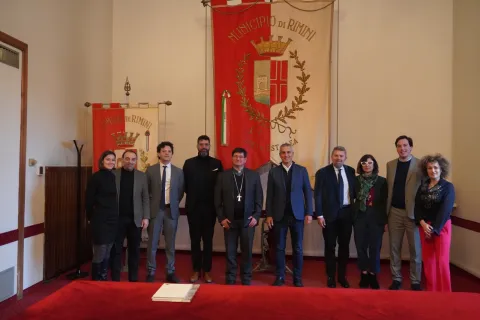 Vescovo Monsignor Nicolò Anselmi e Giunta