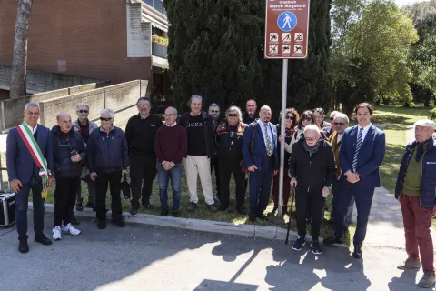 intitolazione giardino Marco Magalotti