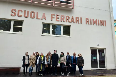 Incontro con il gruppo delle insegnanti provenienti da alcune scuole di Lovech, in Bulgaria