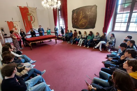 I ragazzi del Liceo “Teilhard” di Saint-Maur-des-Fossés