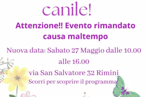 Festa di primavera al canile sabato 27 maggio