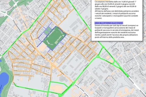 Mappa pianoi viabilità