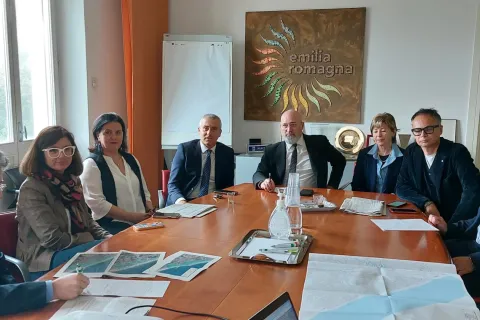 riqualificazione colonie ’incontro tra Regione, Comune di Rimini e Comune di Riccione 