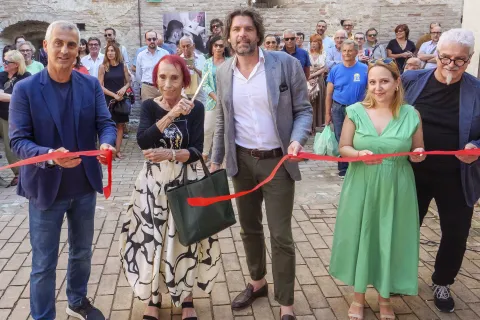 Inaugurazione Rimini Revisited - Oltre il mare. Marco Pesaresi