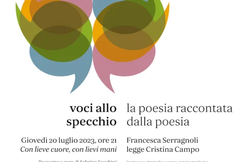 Locandina Voci allo specchio