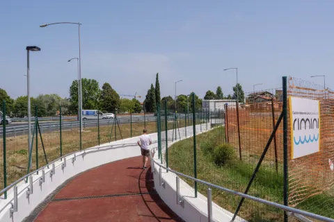 sottopasso realizzato tra Via Flaminia Conca, Statele 16 e