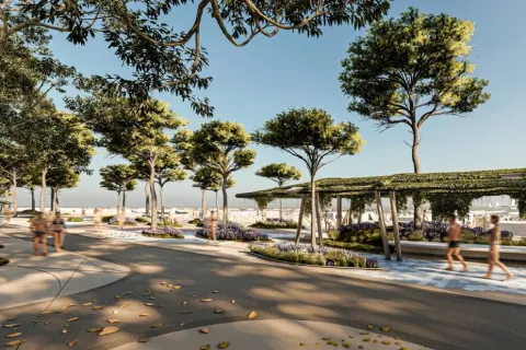 rendering tratto 7 parco del mare