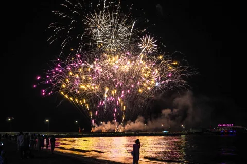 fuochi d'artificio
