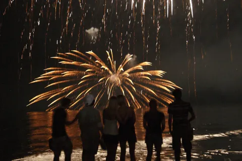 fuochi d'artificio