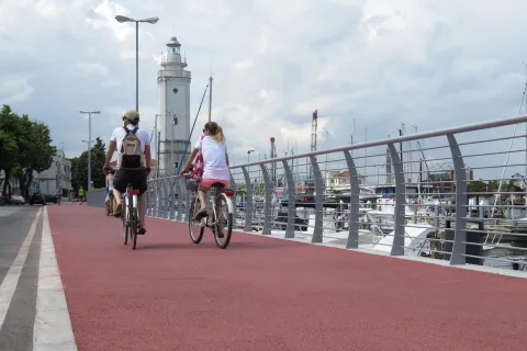 Pista ciclabile del porto