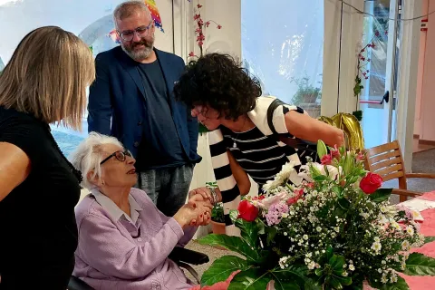 100 anni di nonna rosina