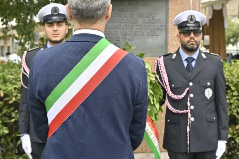 Il Sindaco omaggia i caduti nel 79° Anniversario della Liberazione di Rimini