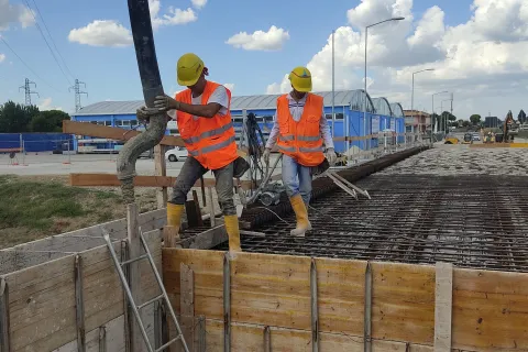 ponte via tosca - lavori in corso