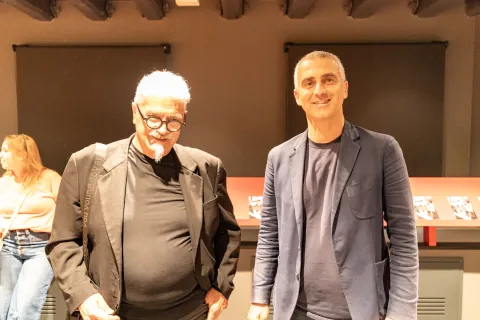 presentazione mostra pesaresi funerali fellini