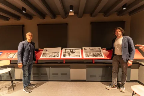 presentazione mostra pesaresi funerali fellini