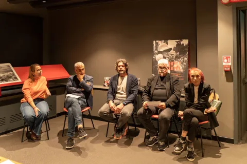 presentazione mostra pesaresi funerali fellini