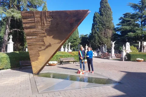 commemorazione al Cimitero Monumentale di Rimini 