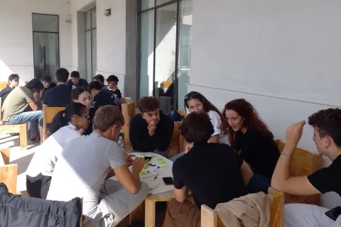 studenti dell’ITIS all’Innovation Camp