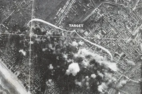 Rimini bombardata