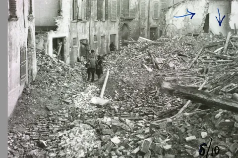 Rimini bombardata