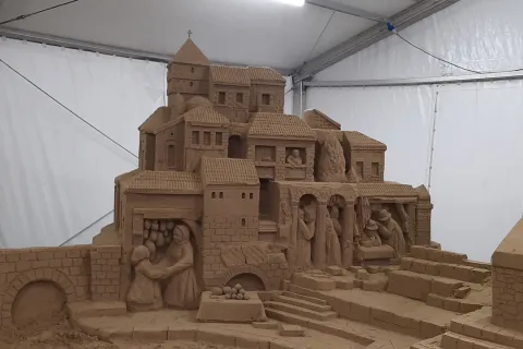 presepe di sabbia