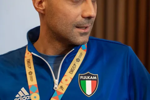 campione europeo di karate Manuel Cunti