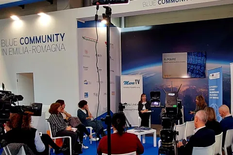 “Rimini Blue Lab” – all’interno di Ecomondo -presentazione di Ri - M.A.R.E