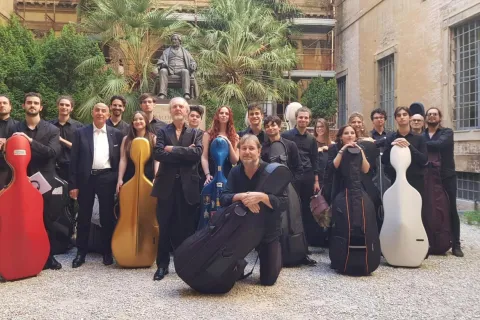 cellos orchestra