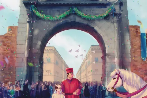 Libri da queste parti: "Dalla corte al chiostro. Vita romanzata di Elisabetta Feltria"