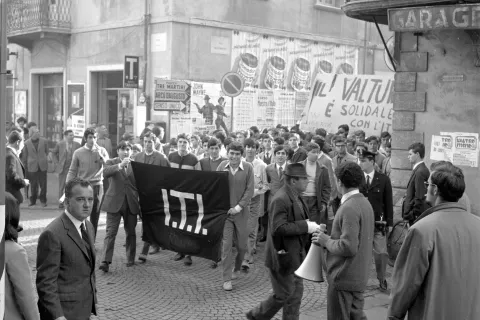 foto storica di piazza cavour