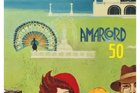 volantino amarcord 50 fronte
