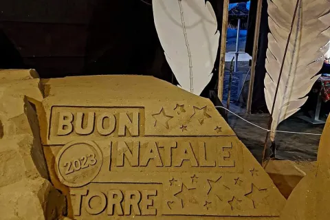 presepe di sabbia Torre Pedrera