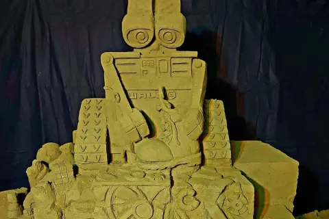 presepe di sabbia Torre Pedrera