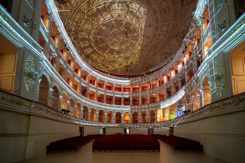 spettacolo video artistico immersivo “Renovatio mundi”